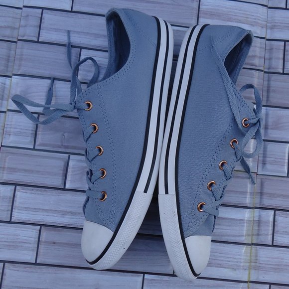 SIZE 10. CONVERSE ALL STAR canvas sneakers shoes. - Picture 6 of 16